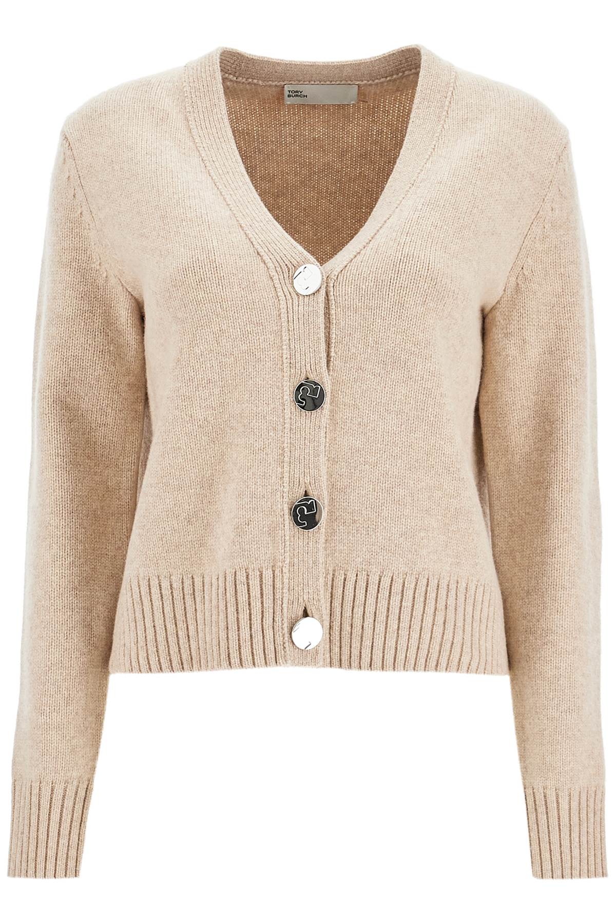 Tory Burch short wool cardigan for women - VivaceVenus