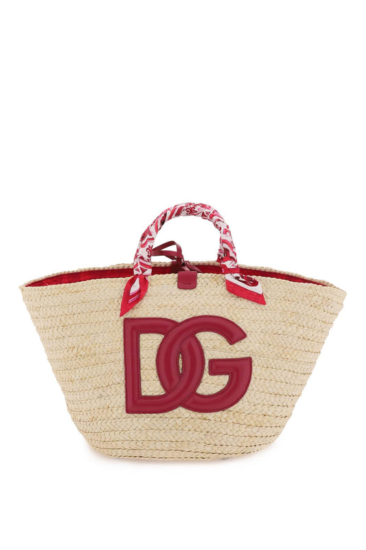 Dolce & Gabbana Large 'Kendra' Shopper Bag   Beige