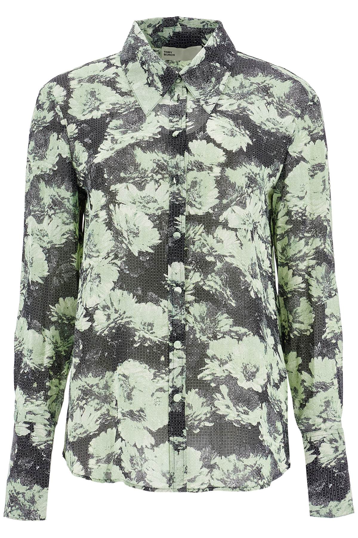 Tory Burch printed viscose shirt - VivaceVenus