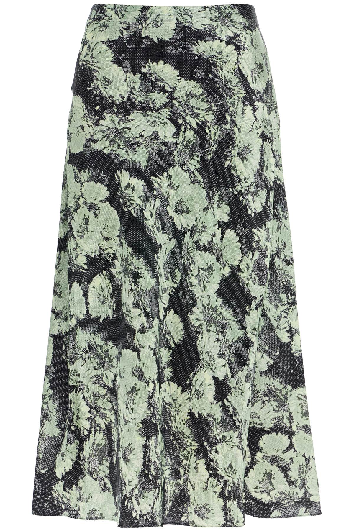 Tory Burch printed satin skirt - VivaceVenus