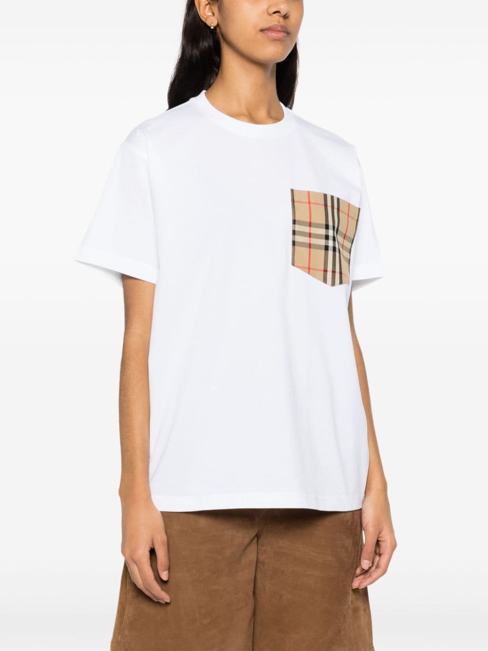 Burberry T Shirts And Polos White