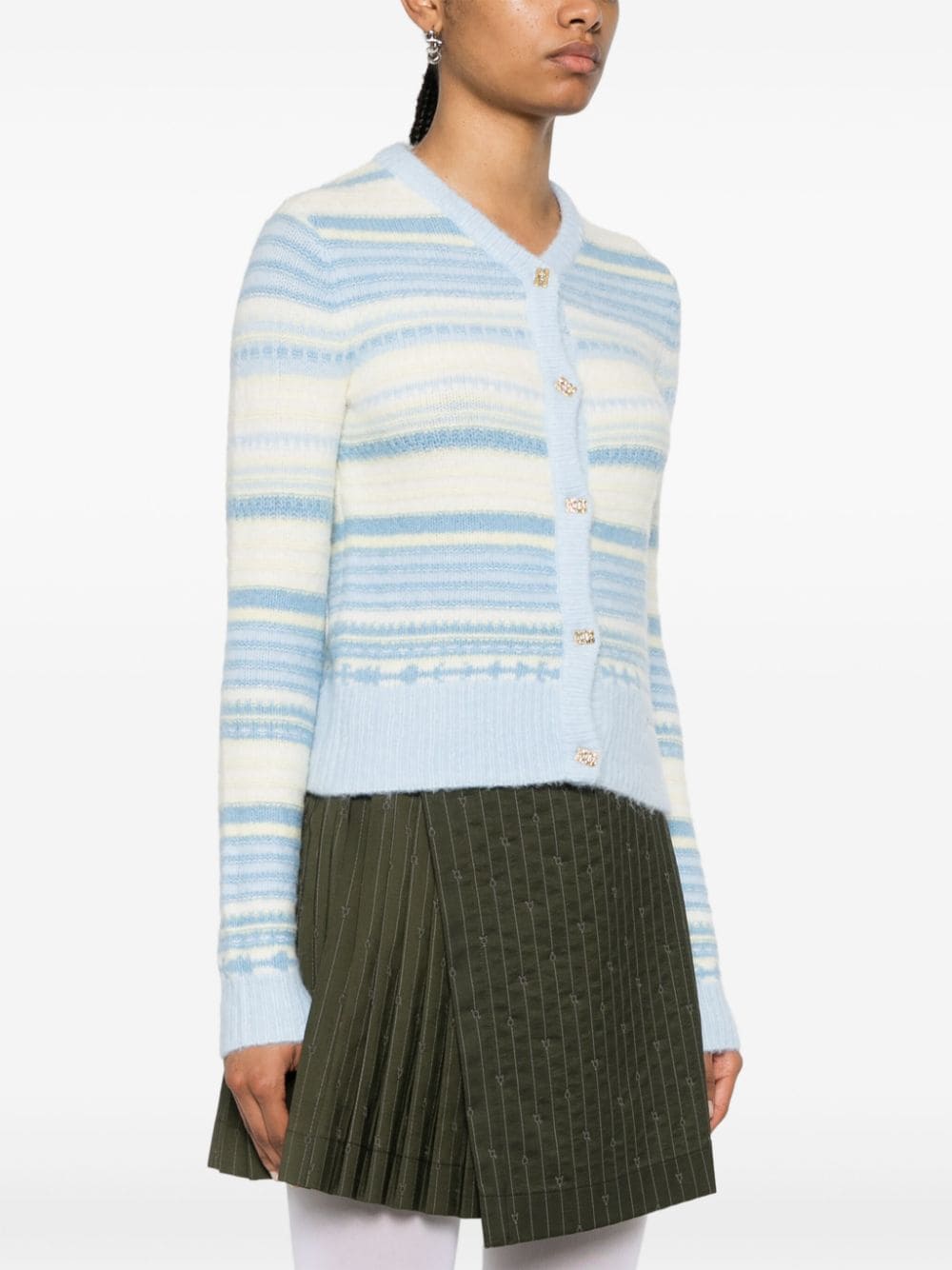 GANNI Sweaters Clear Blue - VivaceVenus