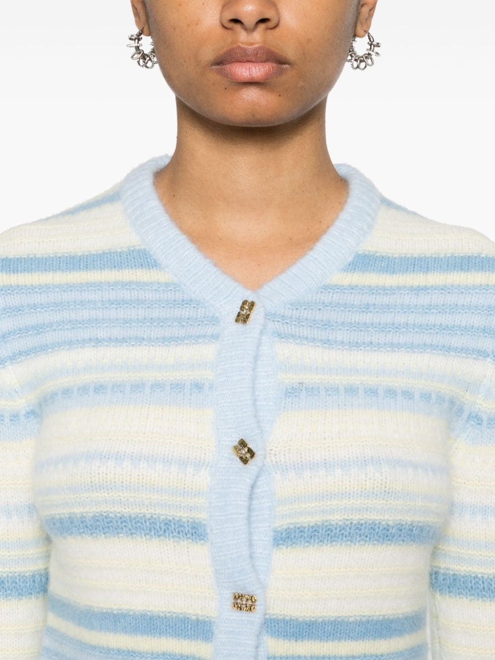 GANNI Sweaters Clear Blue - VivaceVenus