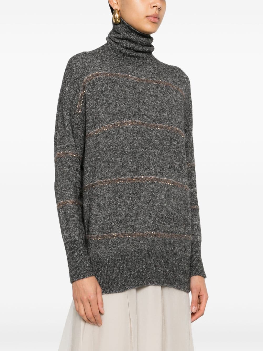 Brunello Cucinelli Sweaters Grey - VivaceVenus