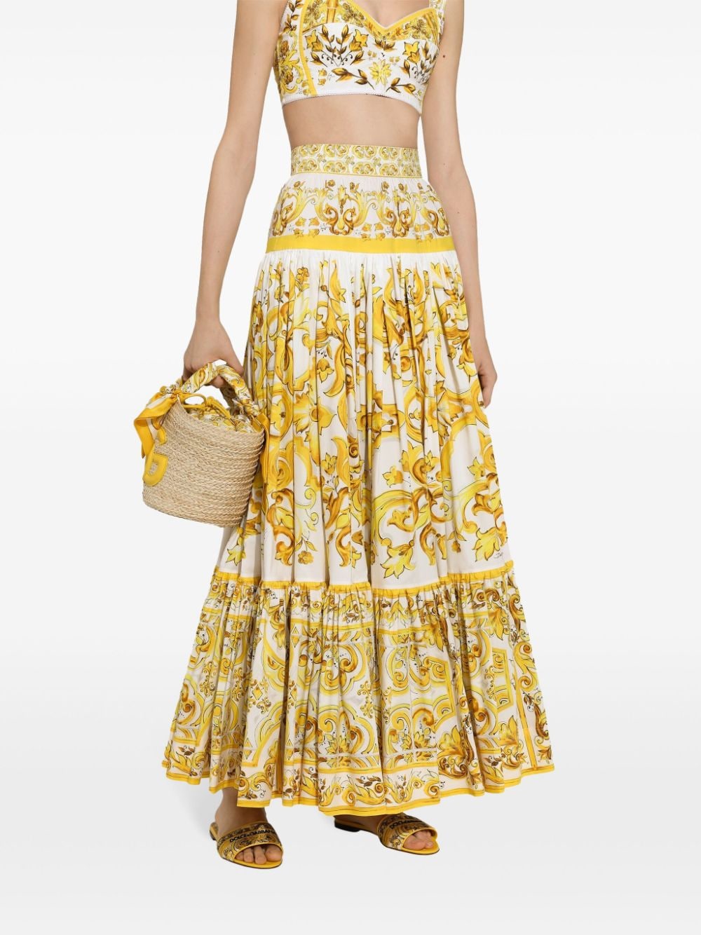 Dolce & Gabbana Skirts Yellow