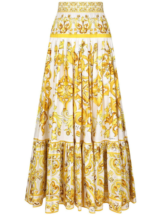 Dolce & Gabbana Skirts Yellow - VivaceVenus