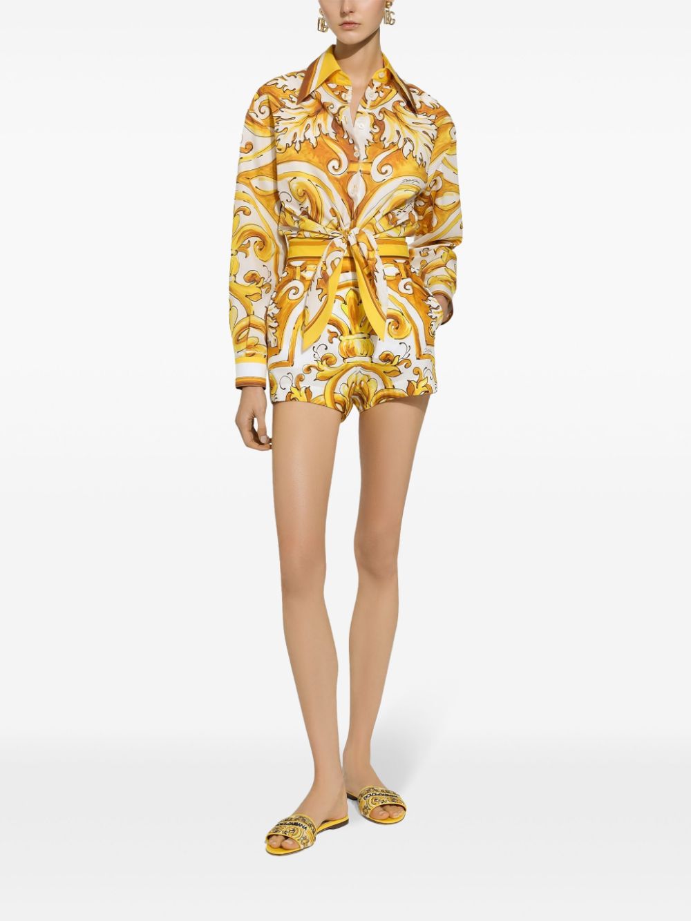 Dolce & Gabbana Shirts Yellow - VivaceVenus