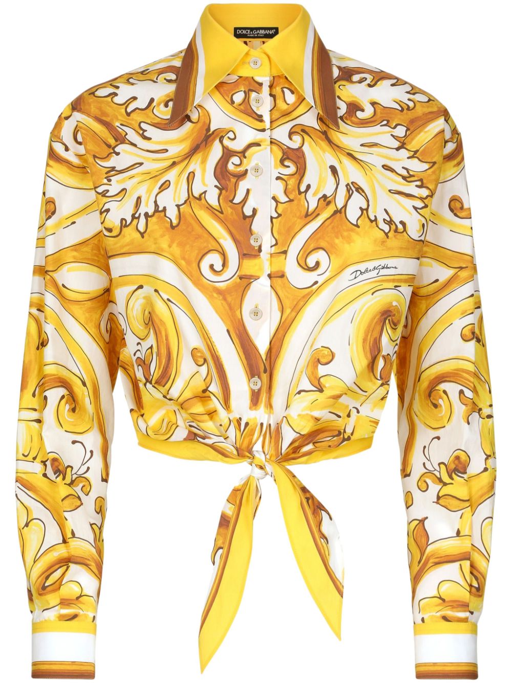 Dolce & Gabbana Shirts Yellow - VivaceVenus