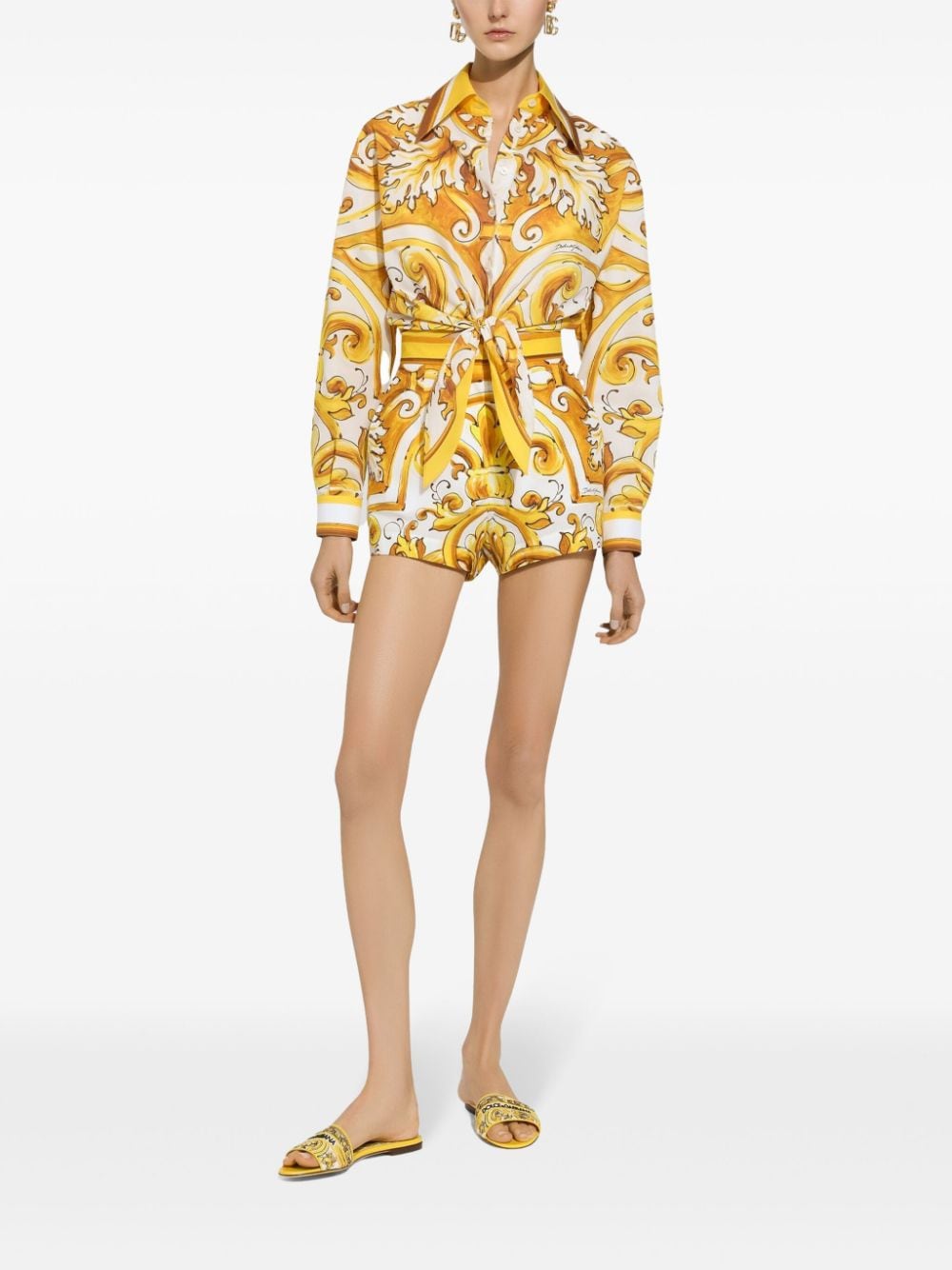 Dolce & Gabbana Shirts Yellow - VivaceVenus