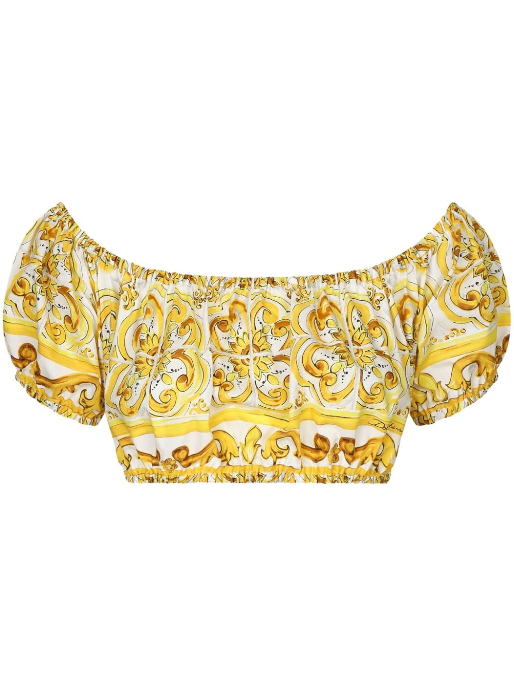 Dolce & Gabbana Top Yellow - VivaceVenus