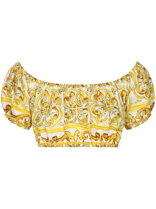 Dolce & Gabbana Top Yellow - VivaceVenus