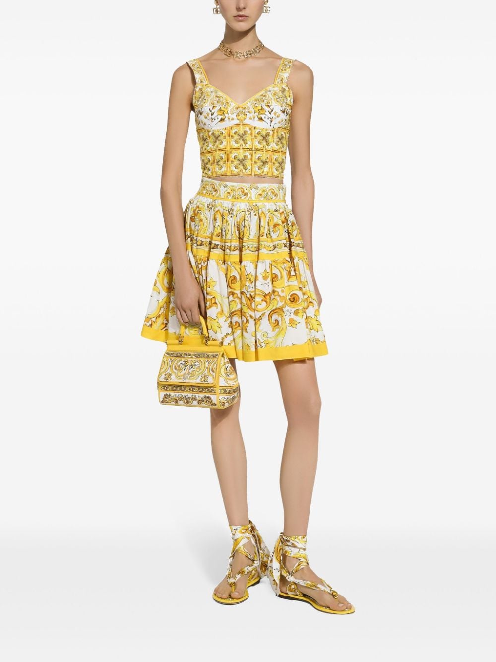 Dolce & Gabbana Top Yellow - VivaceVenus