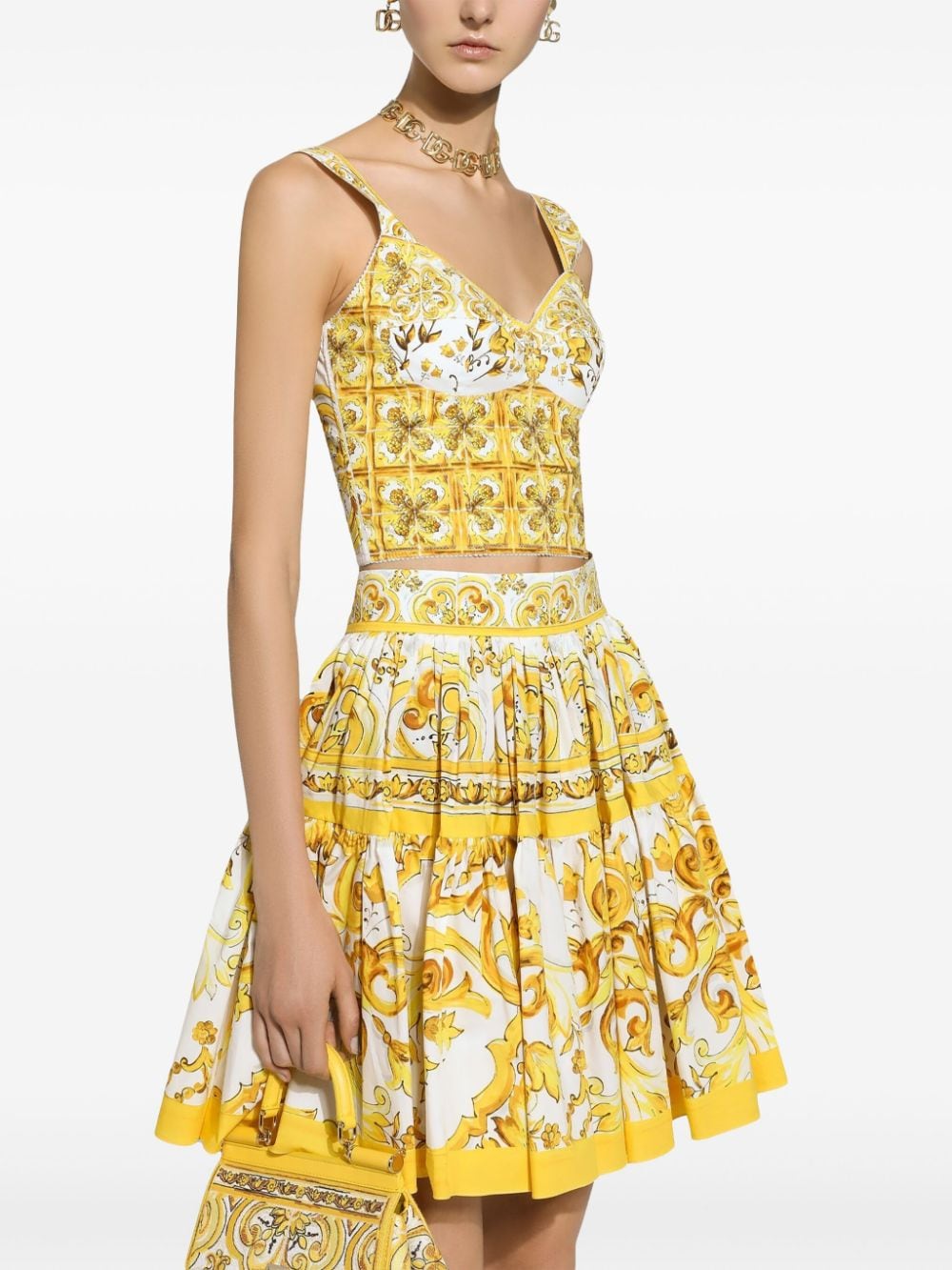 Dolce & Gabbana Top Yellow - VivaceVenus