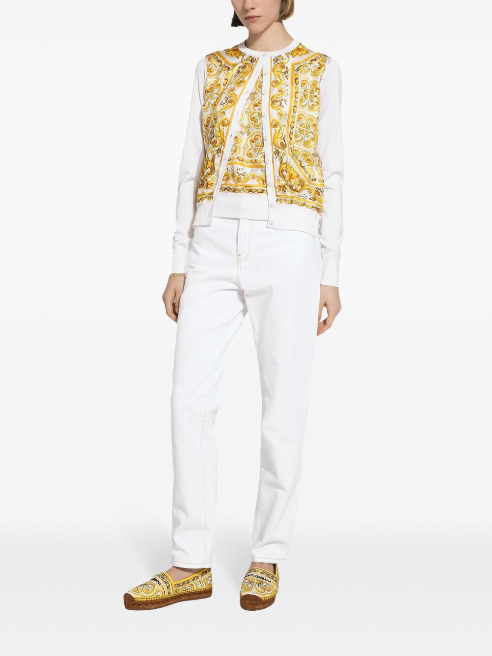 Dolce & Gabbana Top Yellow - VivaceVenus