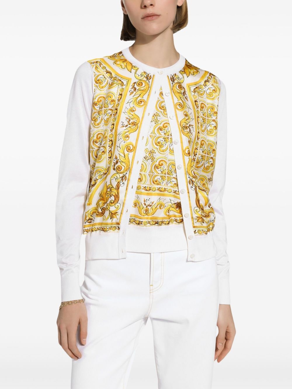 Dolce & Gabbana Top Yellow - VivaceVenus