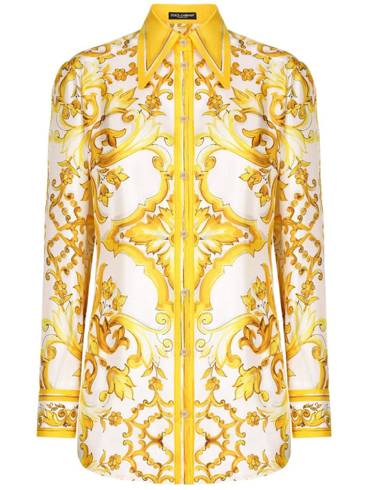 Dolce & Gabbana Shirts Yellow - VivaceVenus