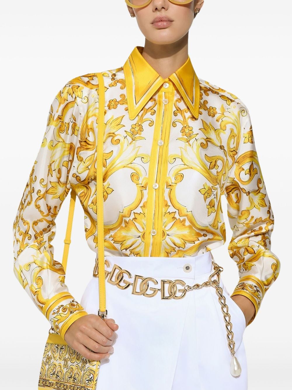 Dolce & Gabbana Shirts Yellow - VivaceVenus