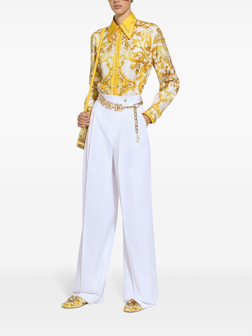 Dolce & Gabbana Shirts Yellow - VivaceVenus