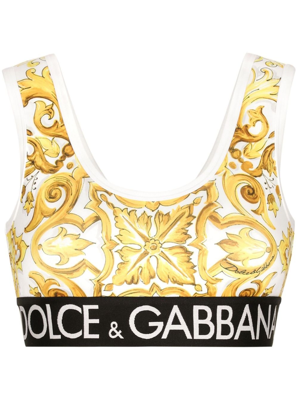 Dolce & Gabbana Top Yellow - VivaceVenus