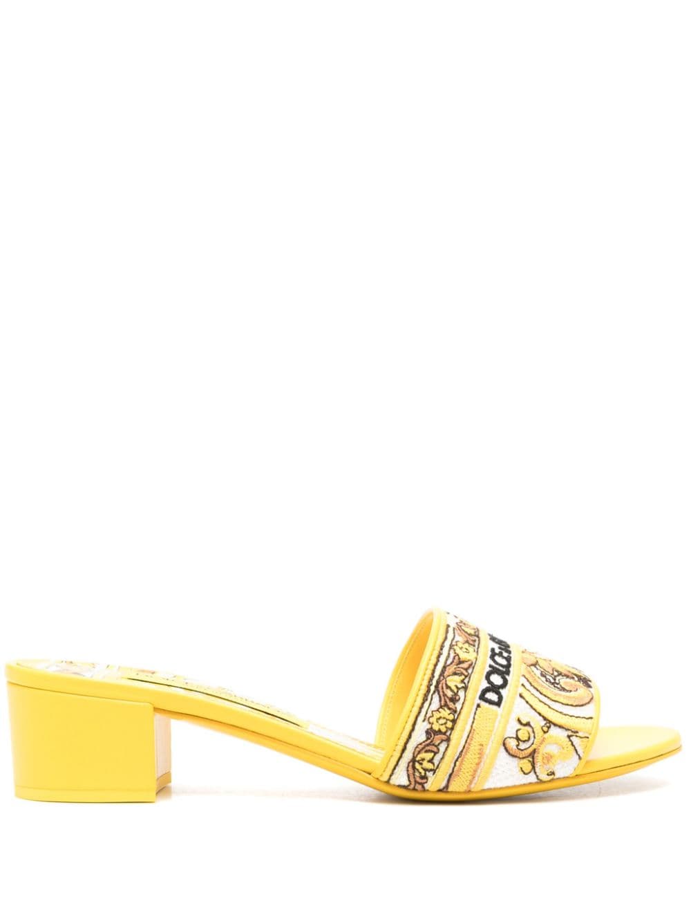 Dolce & Gabbana Sandals Yellow - VivaceVenus