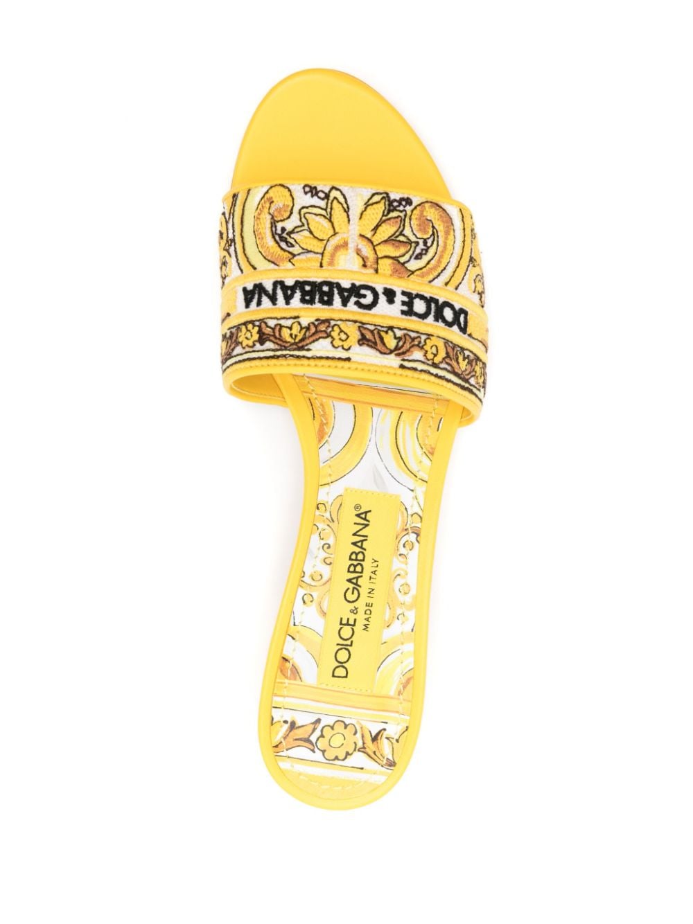 Dolce & Gabbana Sandals Yellow - VivaceVenus