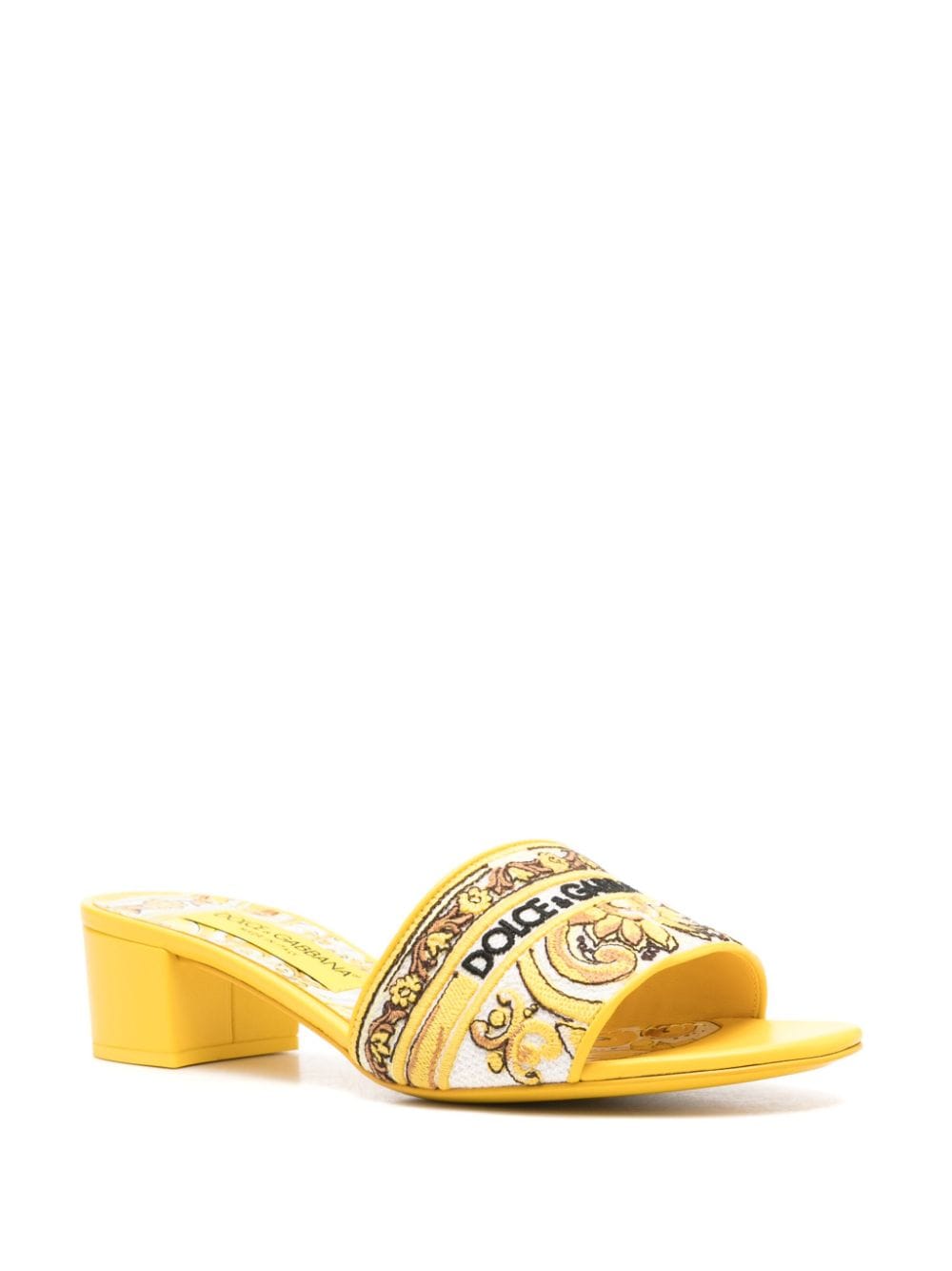 Dolce & Gabbana Sandals Yellow - VivaceVenus