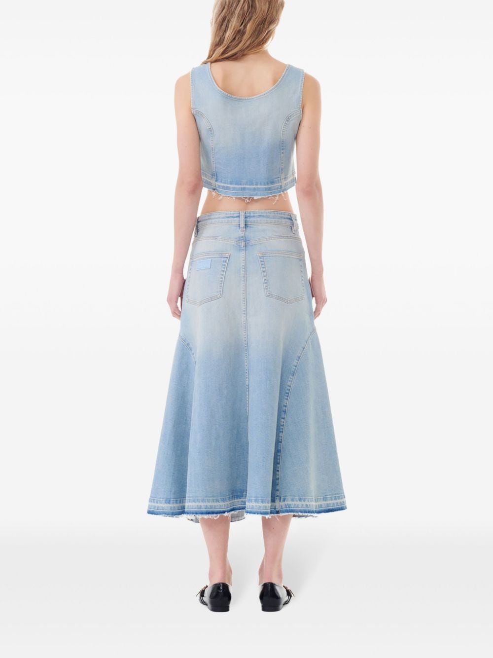 GANNI Skirts Clear Blue - VivaceVenus