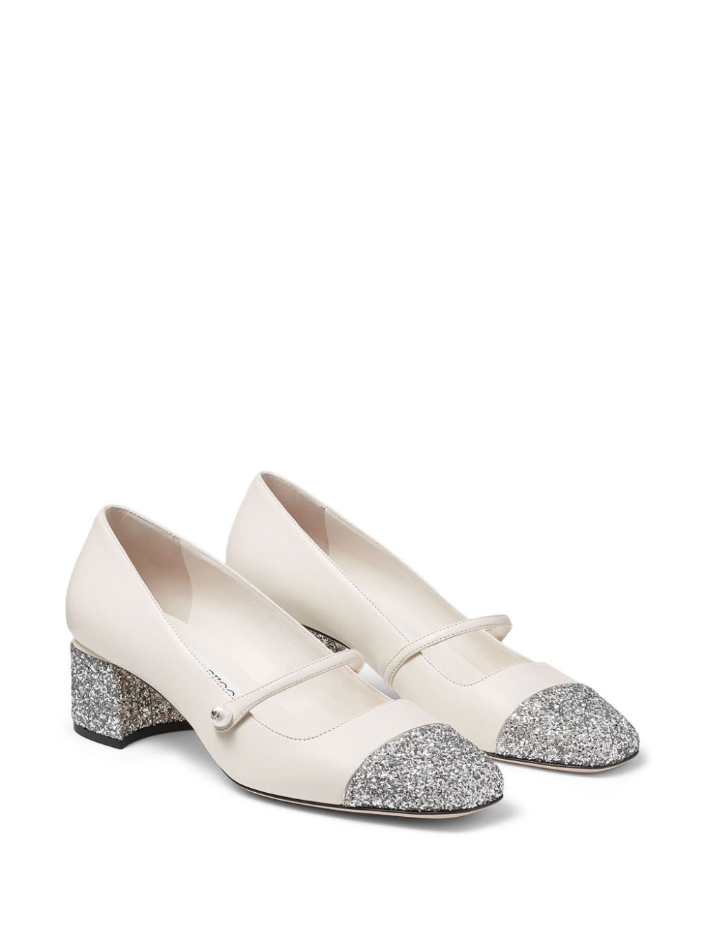 Jimmy Choo With Heel Silver - VivaceVenus