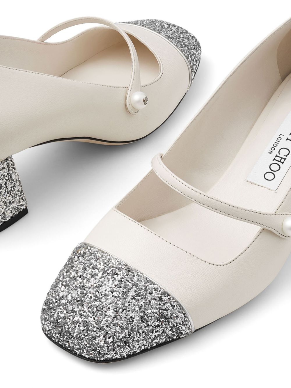 Jimmy Choo With Heel Silver - VivaceVenus