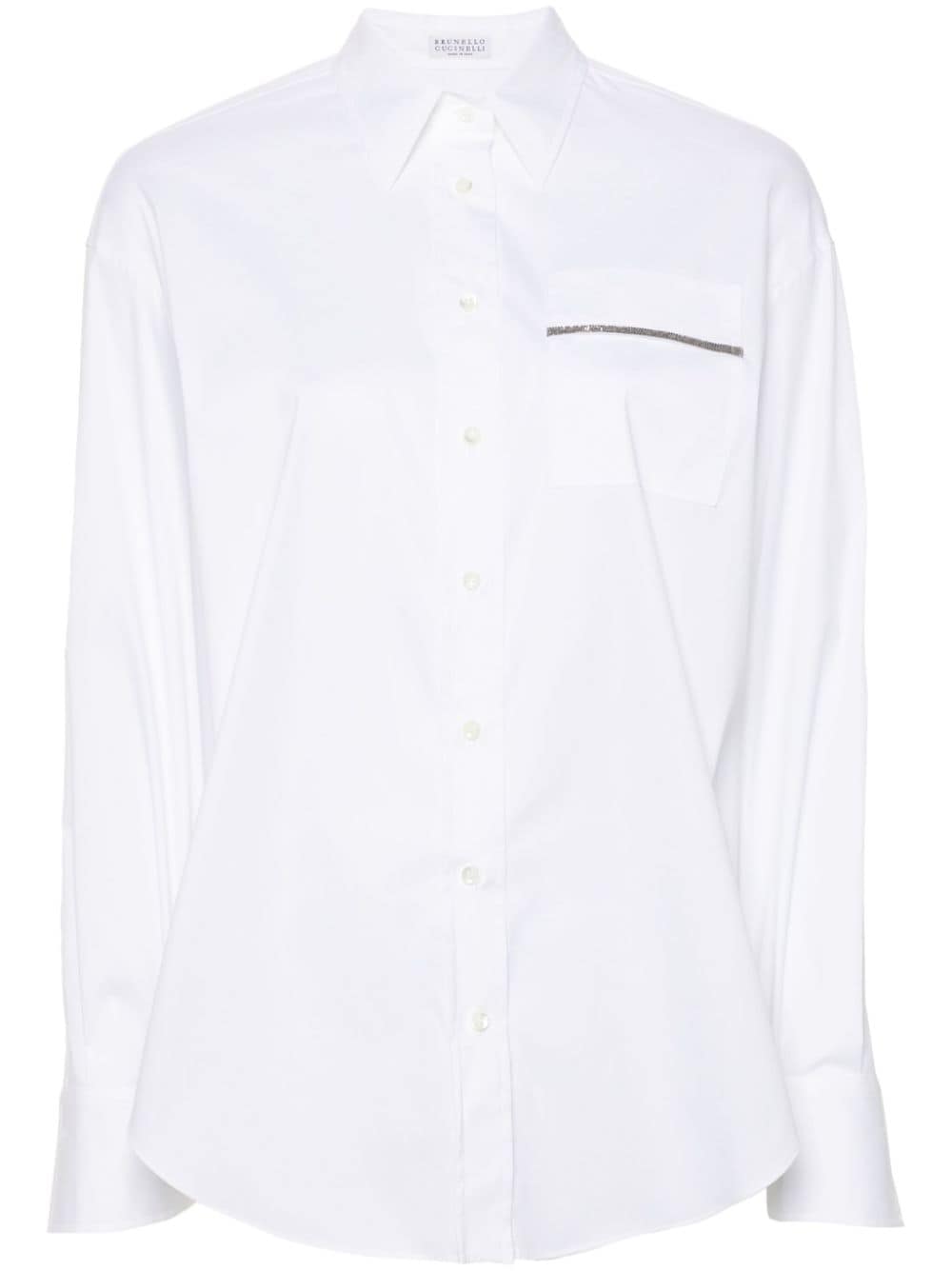 Brunello Cucinelli Shirts White - VivaceVenus