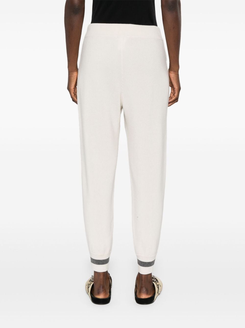 Brunello Cucinelli Trousers White - VivaceVenus