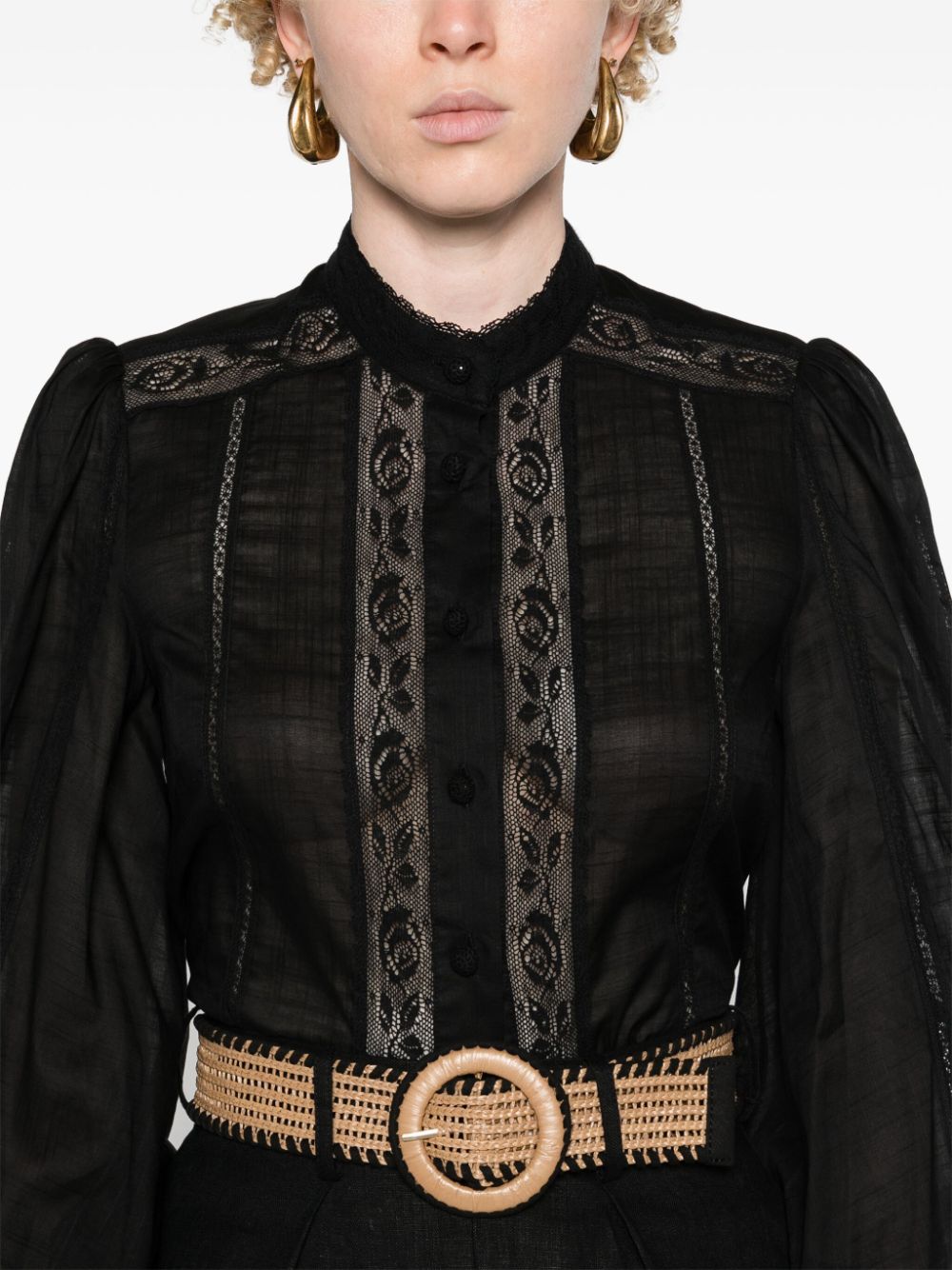 Zimmermann Shirts Black - VivaceVenus