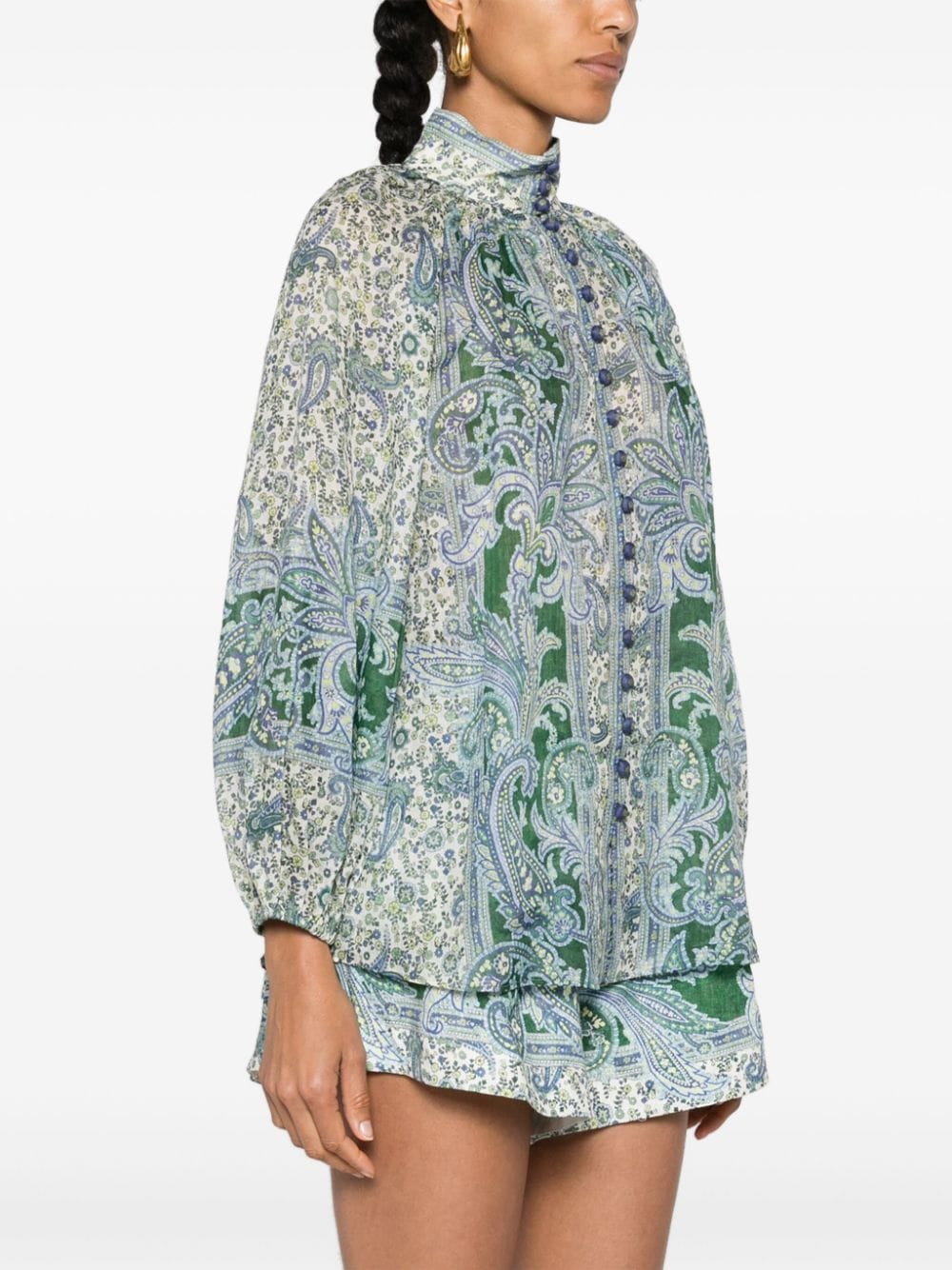 Zimmermann Shirts Green - VivaceVenus