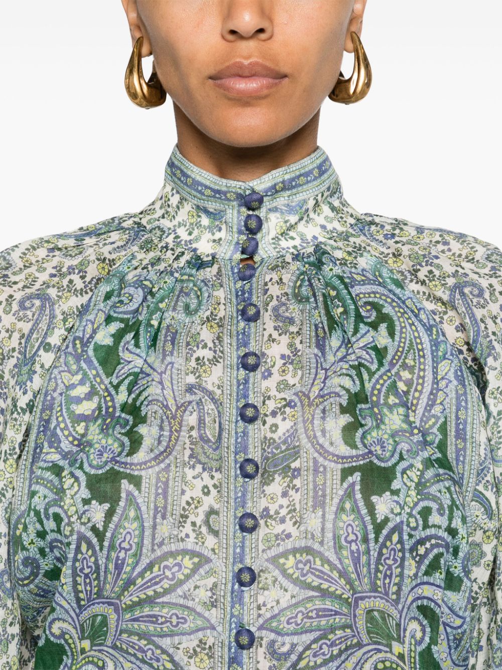 Zimmermann Shirts Green - VivaceVenus