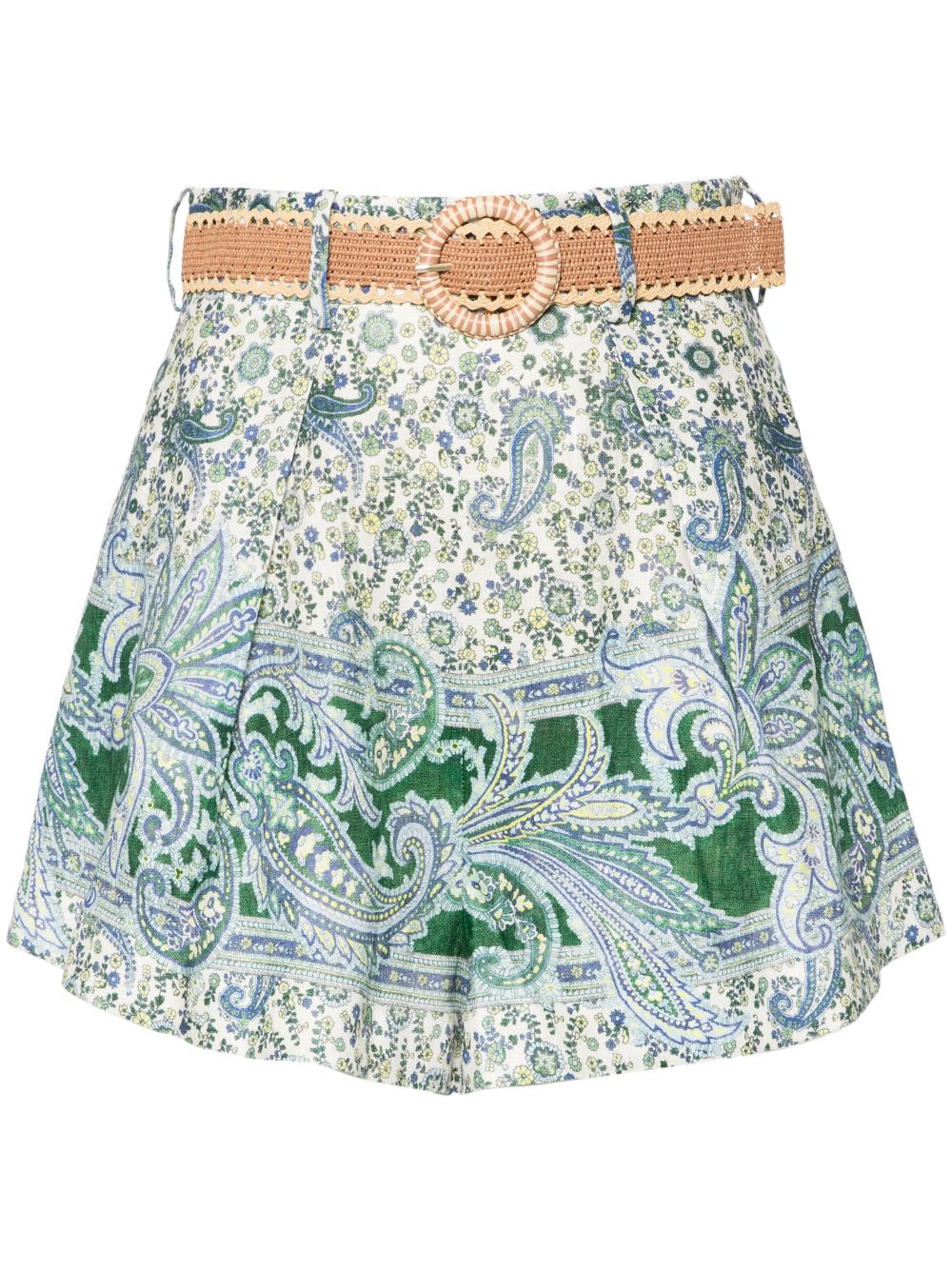 Zimmermann Shorts Green - VivaceVenus