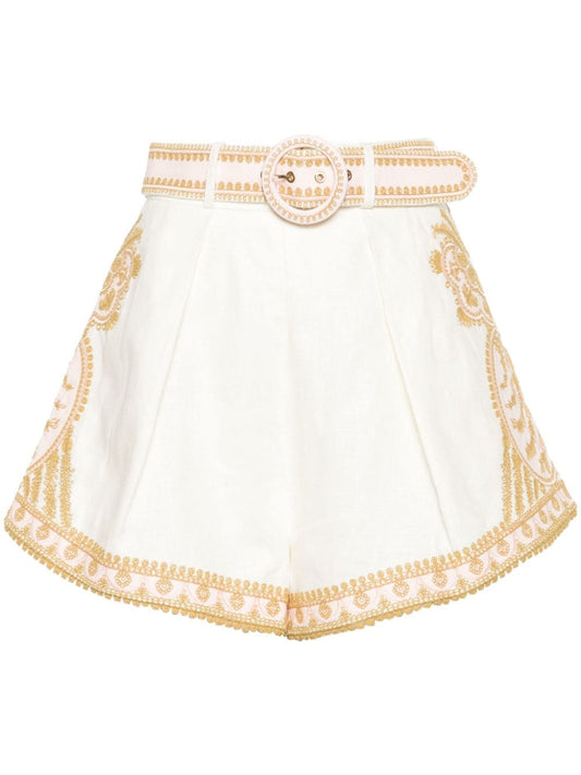 Zimmermann Shorts Beige - VivaceVenus