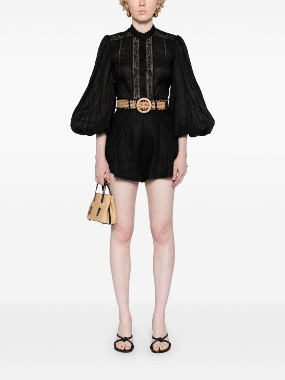 Zimmermann Shorts Black - VivaceVenus