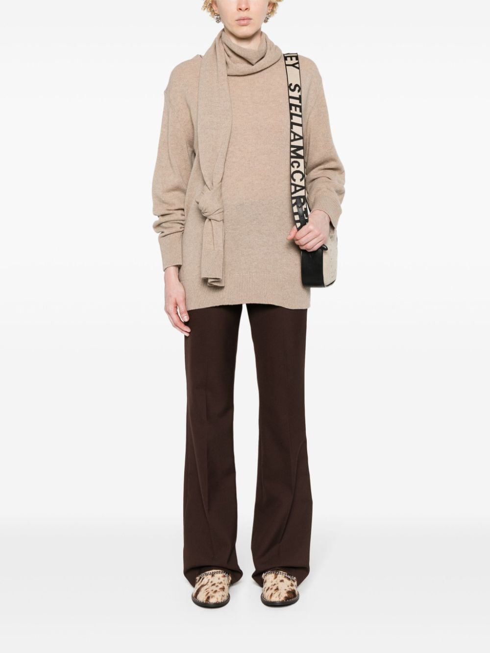 Stella McCartney Sweaters Beige - VivaceVenus