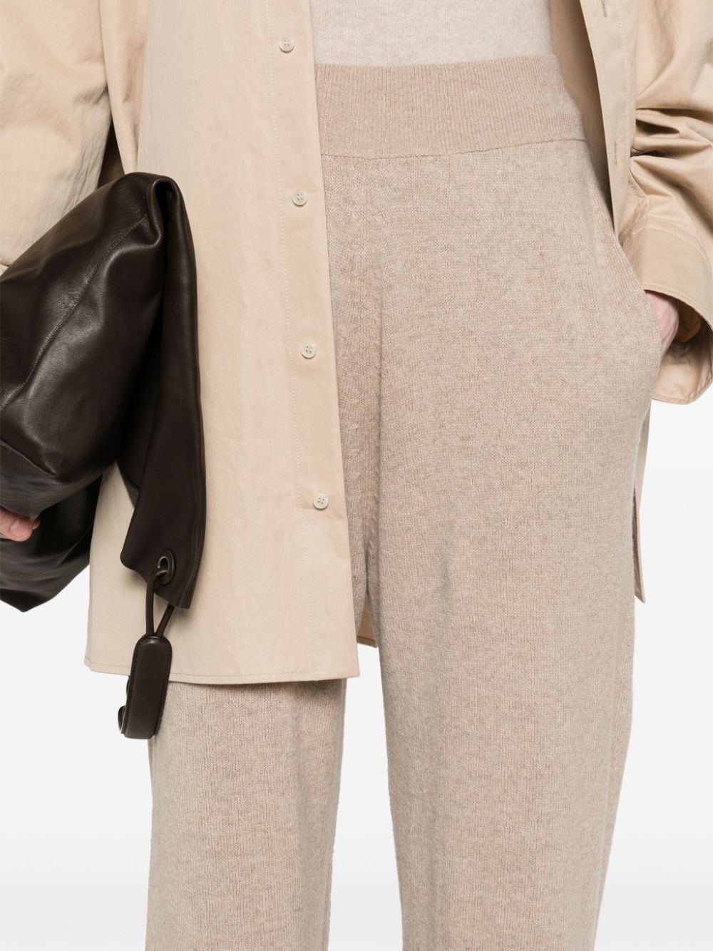 Stella McCartney Trousers Beige - VivaceVenus