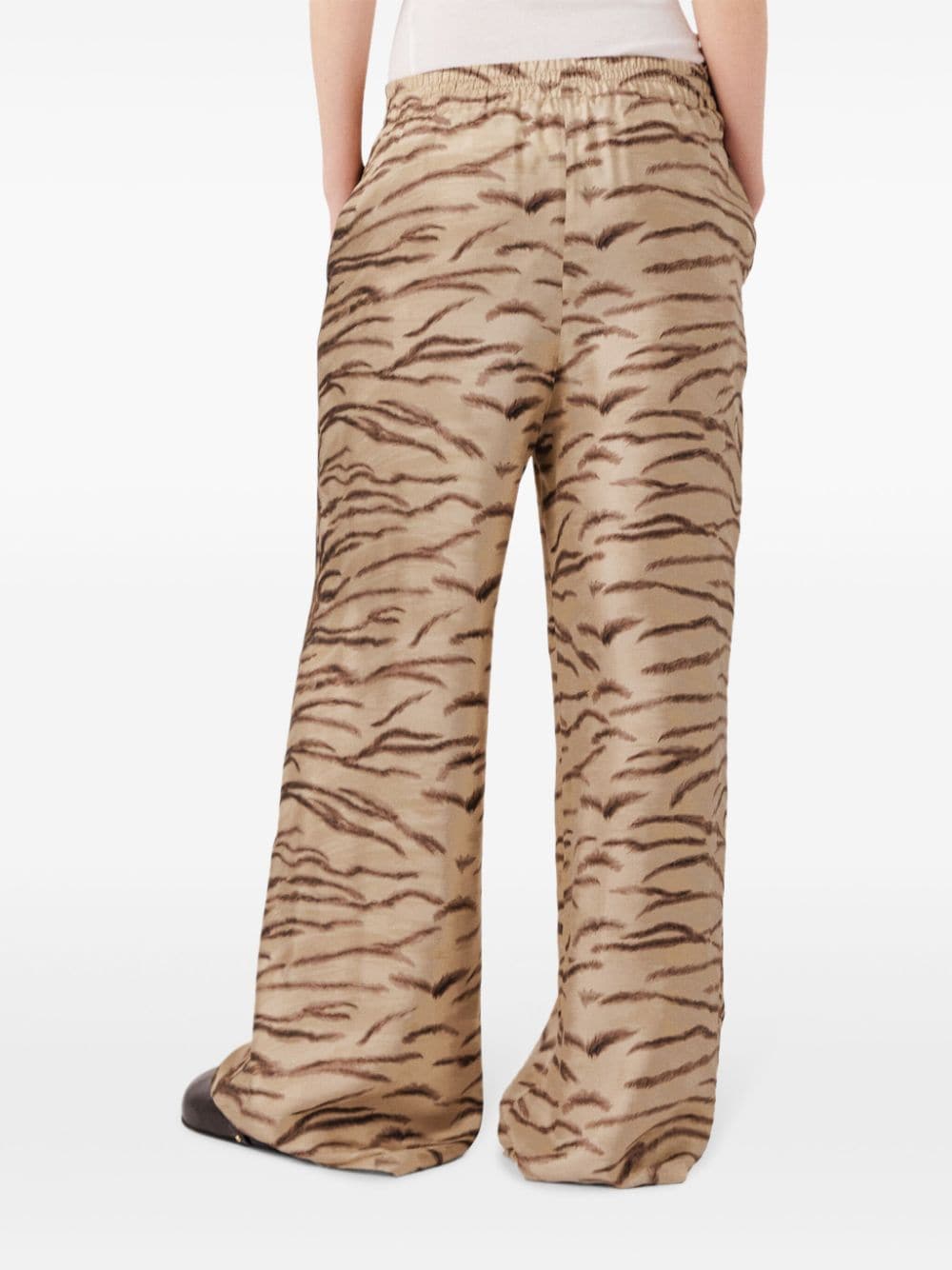 Stella McCartney Trousers Beige - VivaceVenus