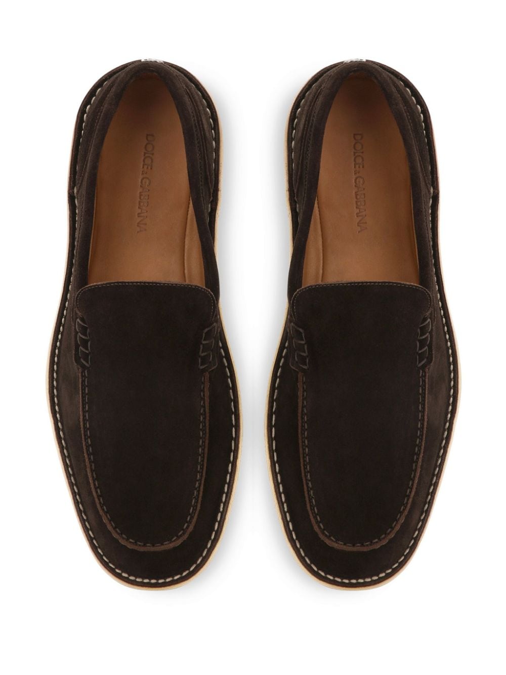 Dolce & Gabbana Flat shoes Brown - VivaceVenus