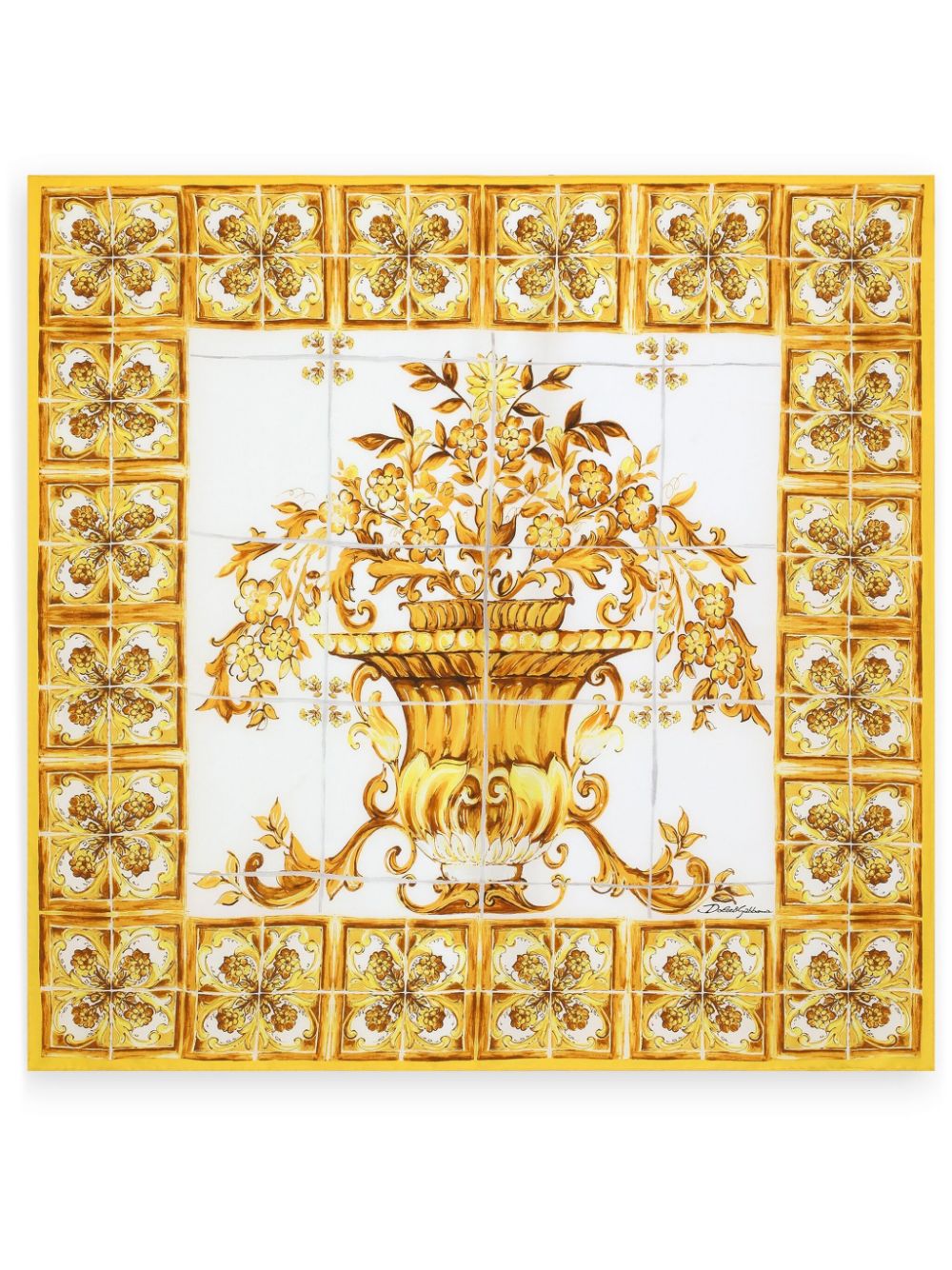 Dolce & Gabbana Scarfs Yellow - VivaceVenus