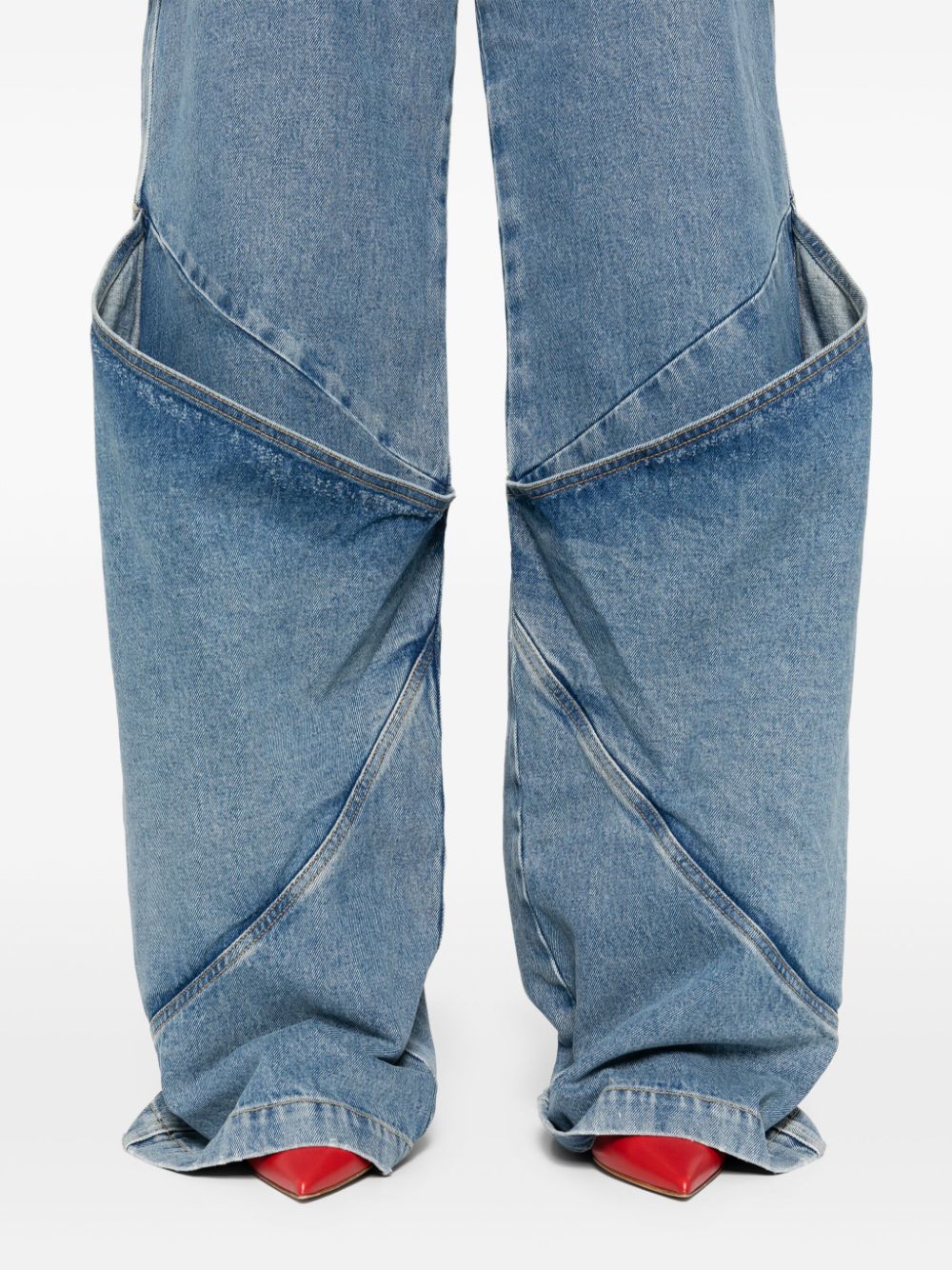 The Attico Jeans Clear Blue - VivaceVenus