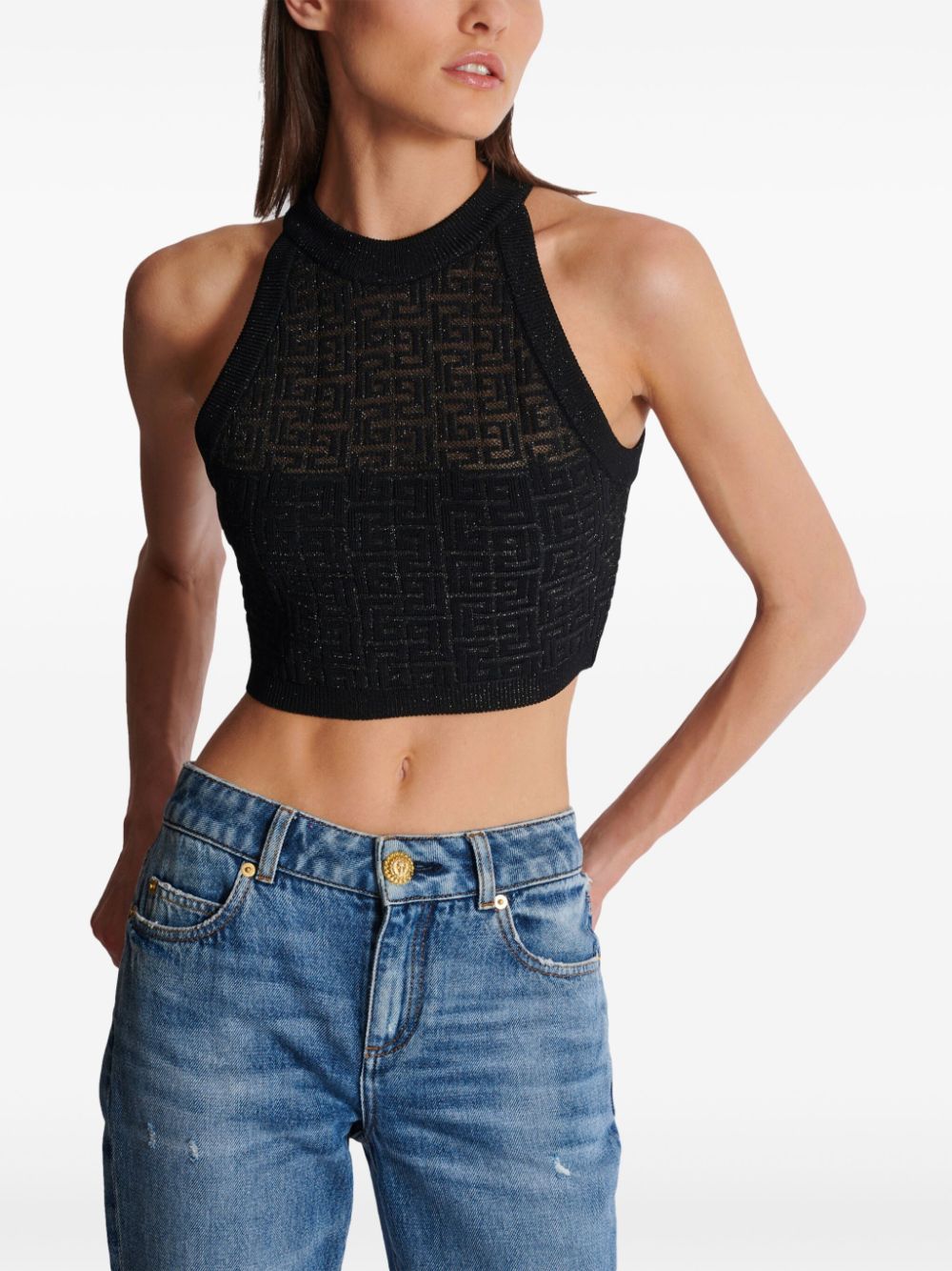 Balmain Top Black - VivaceVenus