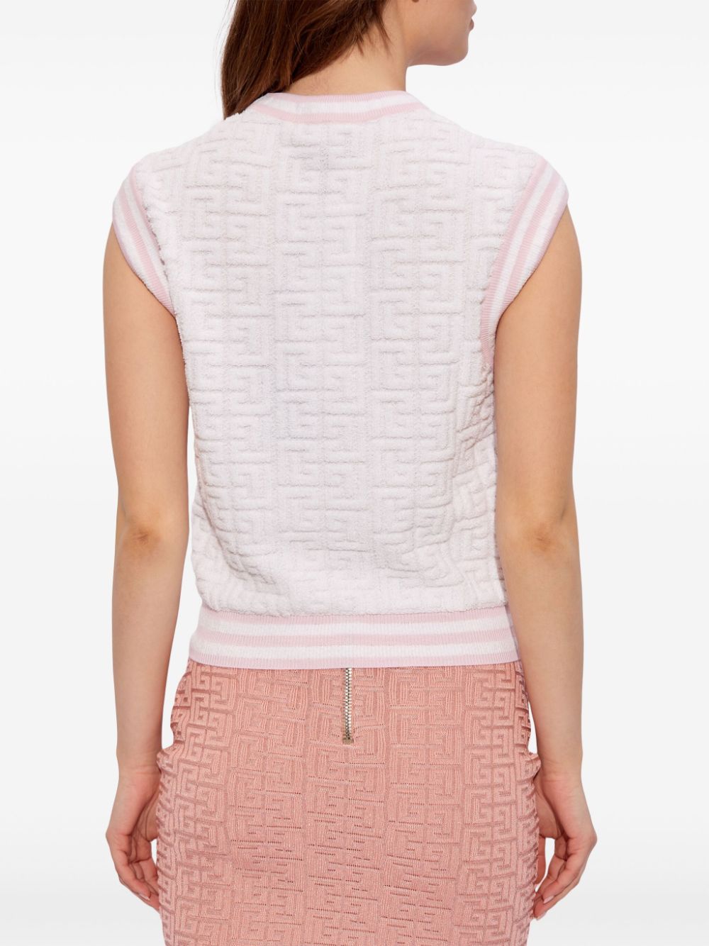 Balmain Top White - VivaceVenus