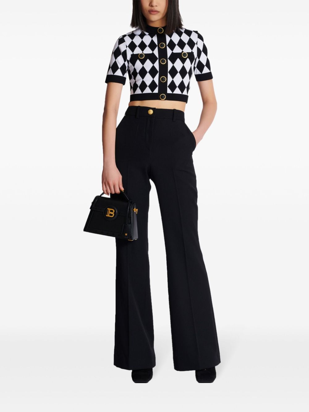 Balmain Top Black - VivaceVenus