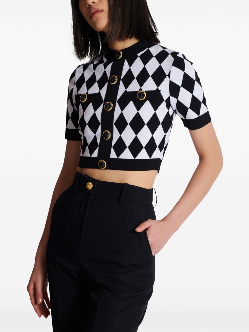 Balmain Top Black - VivaceVenus