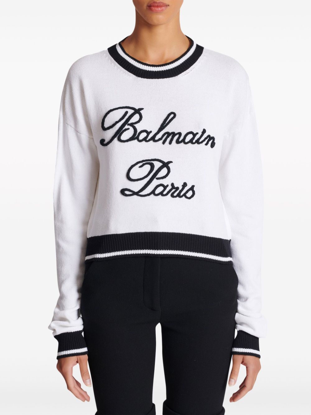 Balmain Sweaters White - VivaceVenus