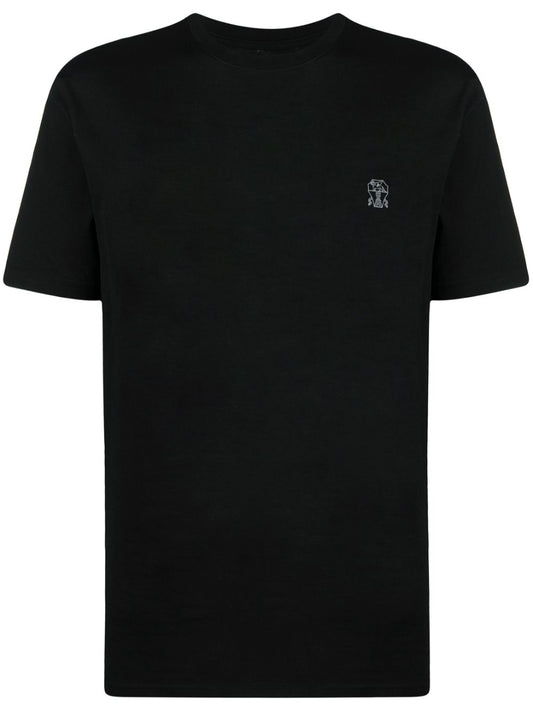 Brunello Cucinelli T-shirts and Polos Black