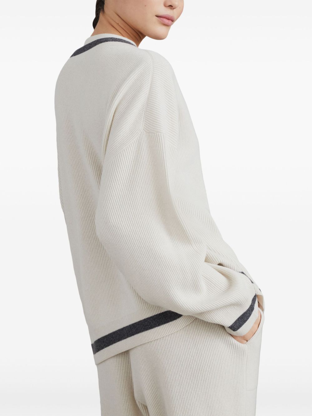 Brunello Cucinelli Sweaters White